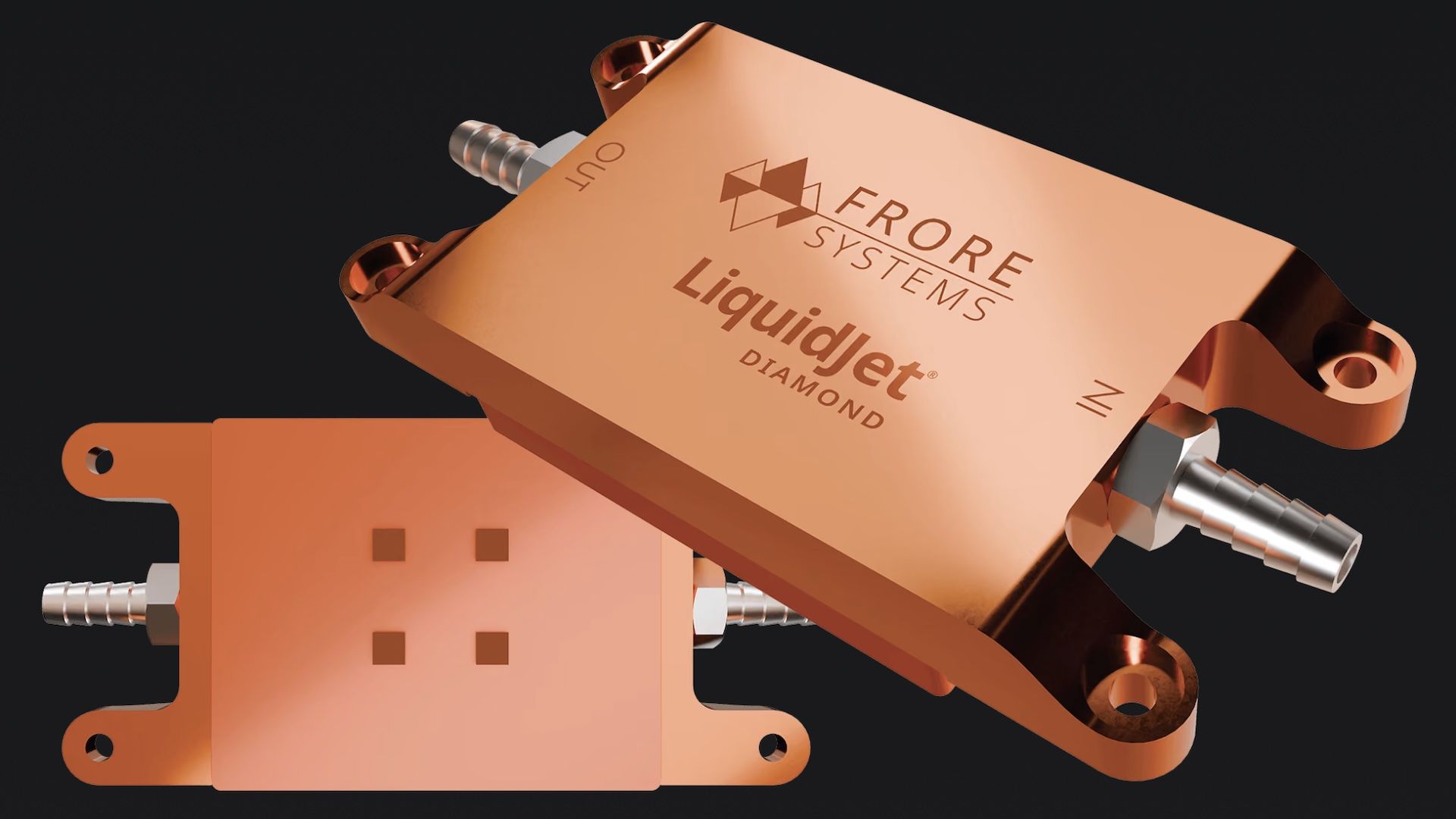 Diamond-infused watercooling coldplates for 2,300W Nvidia Rubin ...