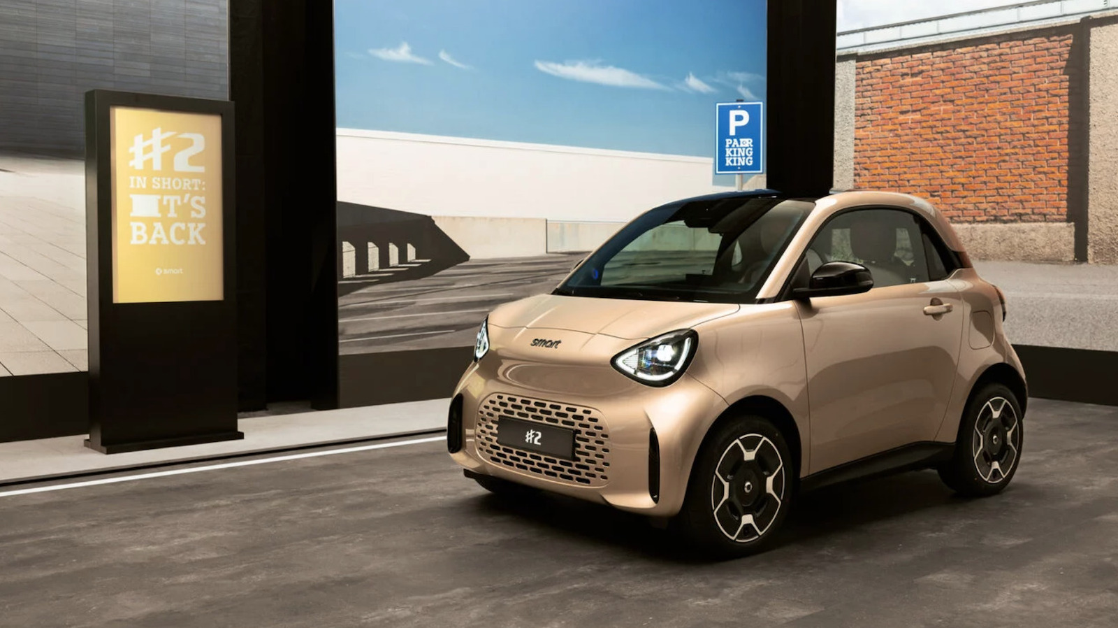 Smart just unveiled a new ultra-compact EV at the Paris Motor Show ...